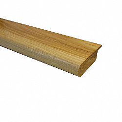 Prefinished Hickory Overlap Hardwood 1/2 in thick x 2.75 in wide x 78 in Length Stair Nose